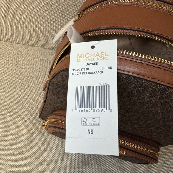 Brand New Michael Kors Backpack - Picture 4 of 4